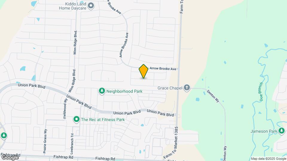 1700 Meadow Trail Ln Map and Location Details