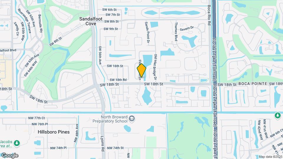 23170 Floralwood Ln Map and Location Details