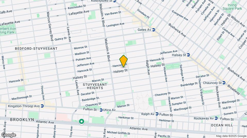 629 Halsey St Map and Location Details
