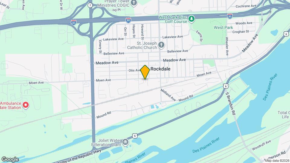 710 Moen Ave Map and Location Details