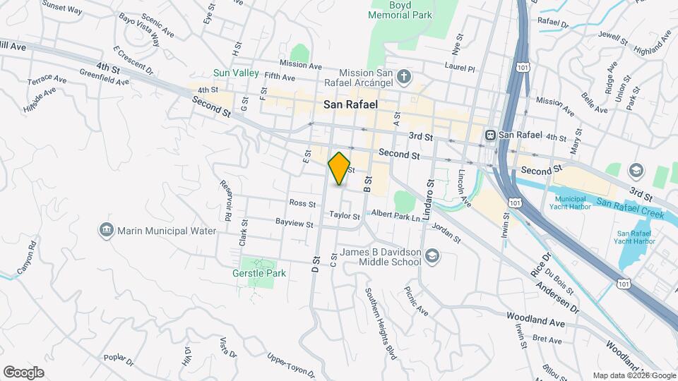 531 C St Mapa y Detalles de la Ubicación