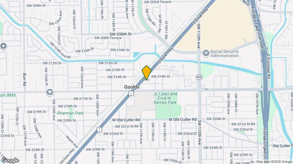 11611 SW 215th St Map and Location Details