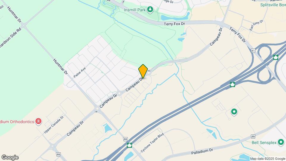 1203 Creekway Private Map and Location Details