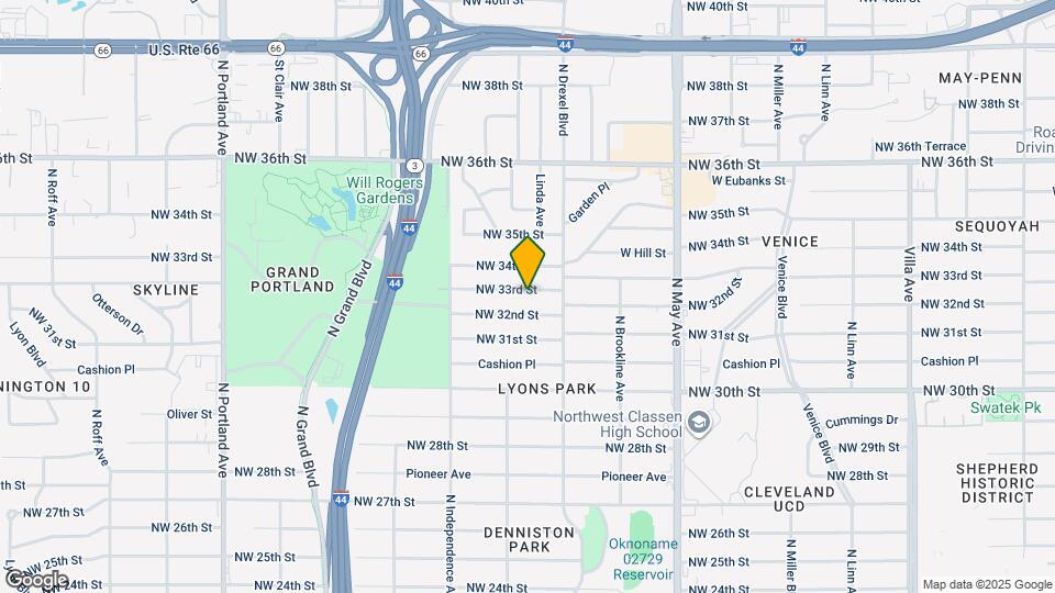 3128 NW 33rd St Mapa y Detalles de la Ubicación