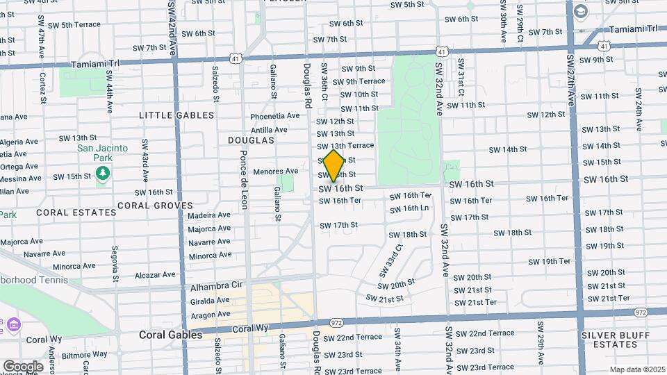 3637 SW 16th St Map and Location Details