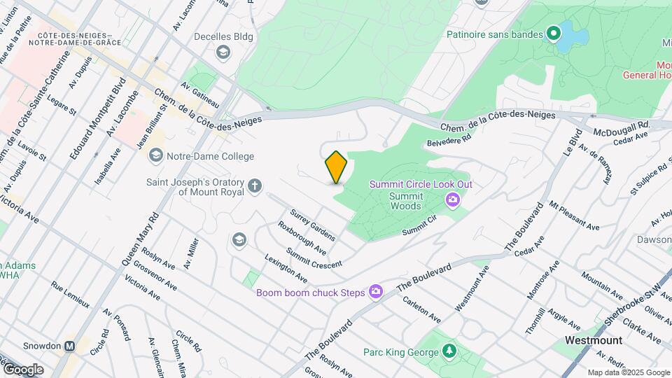 3590 Ridgewood Map and Location Details