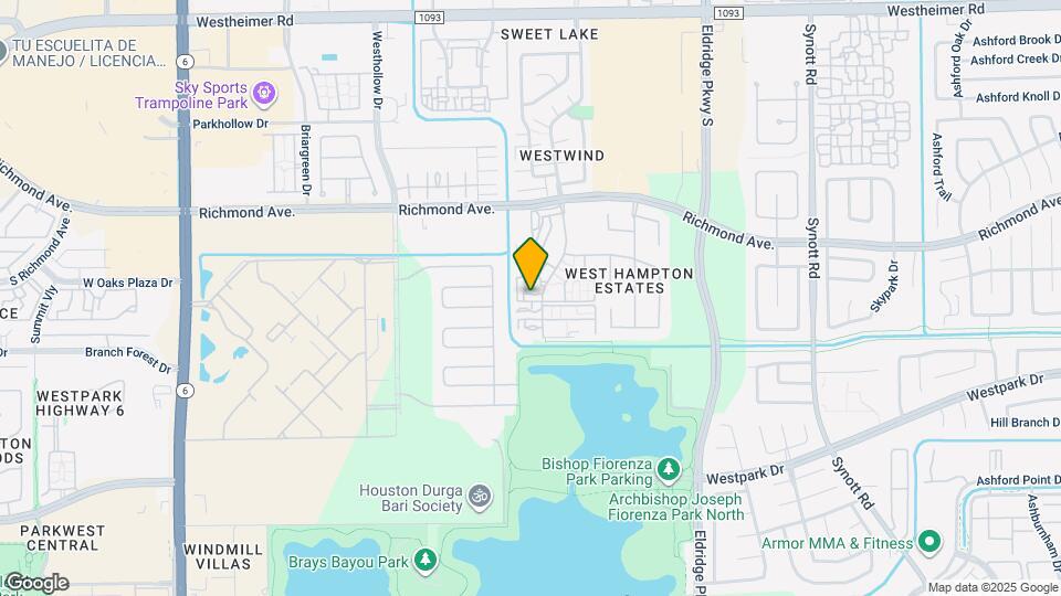 3168 Windchase Blvd Map and Location Details