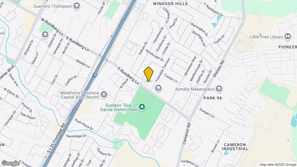 1109 Village Green Dr Map and Location Details