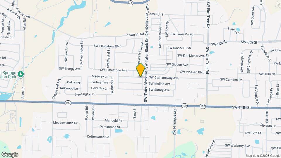 4103 SW Chapelstone Ave Map and Location Details
