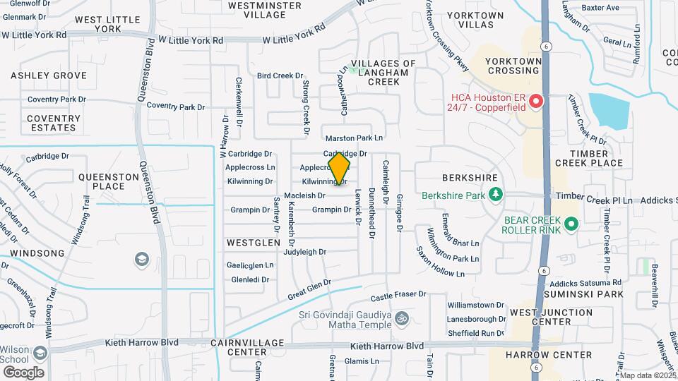 16822 Macleish Dr Mapa y Detalles de la Ubicación