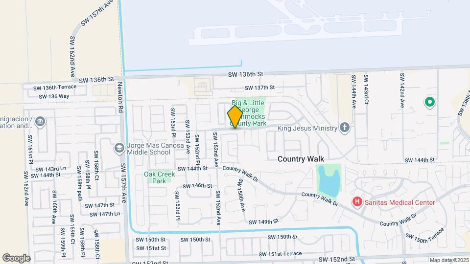 15025 SW 141st Ter Map and Location Details