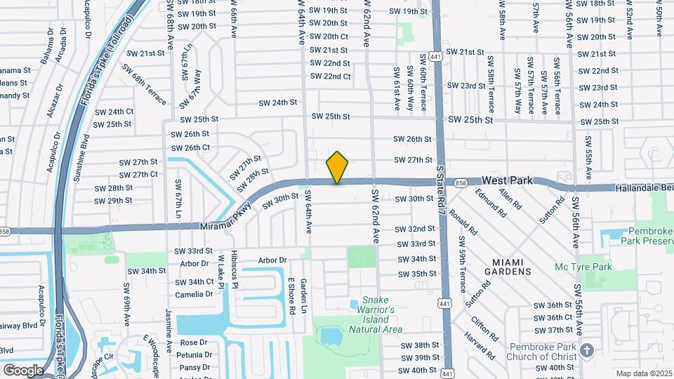 6300 Miramar Pkwy Map and Location Details