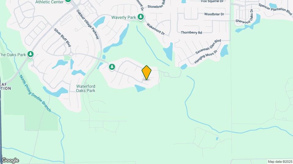 1406 Canopy Oaks Dr Map and Location Details
