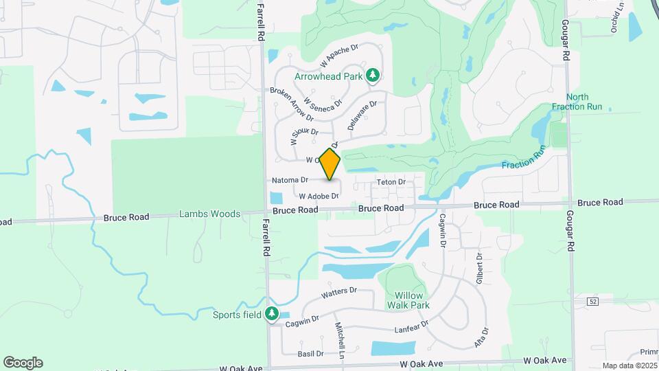 16623 Natoma Dr Map and Location Details