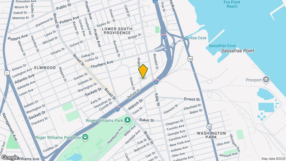 144 Pavilion Ave Map and Location Details