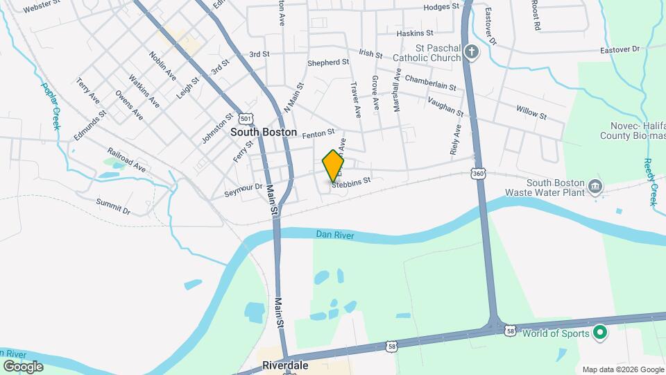 1405 Stebbins St Map and Location Details