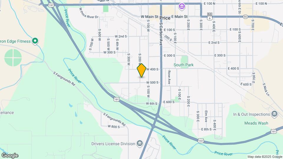 465 S 200 W Map and Location Details