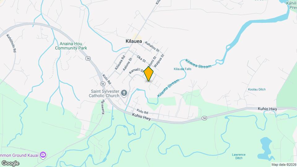 4362 Ulua St Map and Location Details