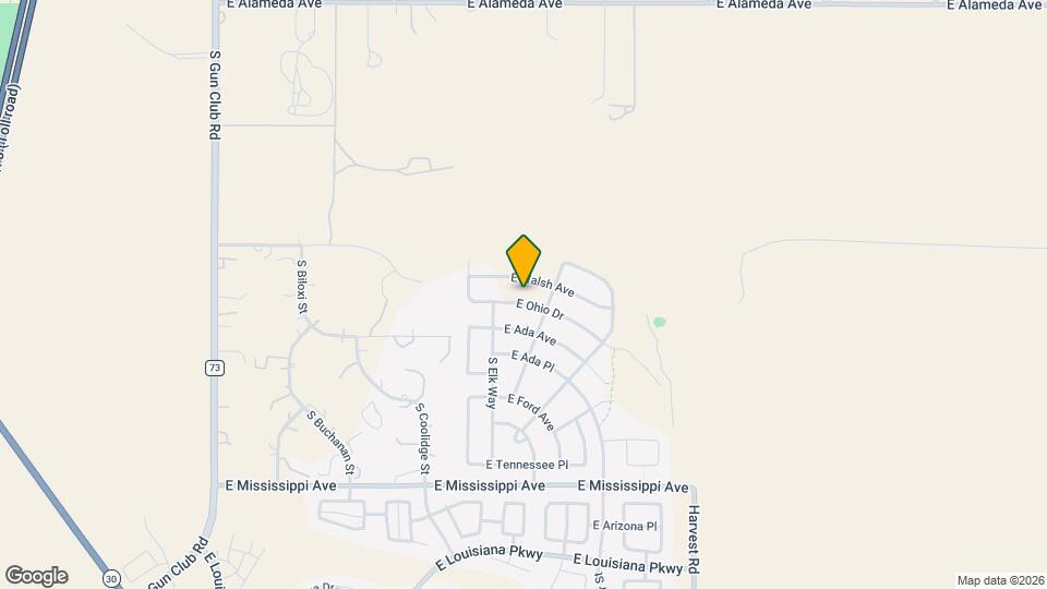 24325 E Ohio Dr Map and Location Details