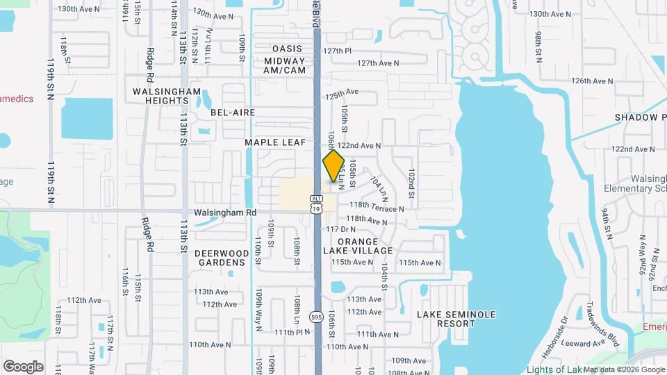 11915 106th St Map and Location Details