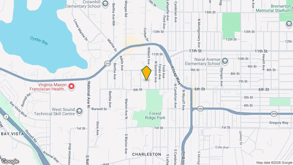 613 Wilbert Ave Map and Location Details