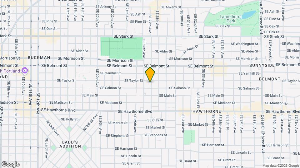 1123 SE 27th Ave Map and Location Details