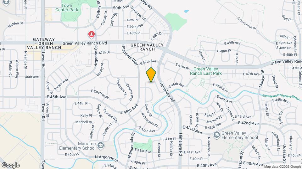 4555 N Gibraltar St Map and Location Details