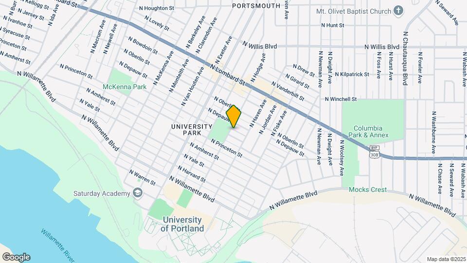 7212 N Hodge Ave Map and Location Details