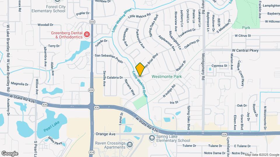 713 Little Wekiva Rd Map and Location Details