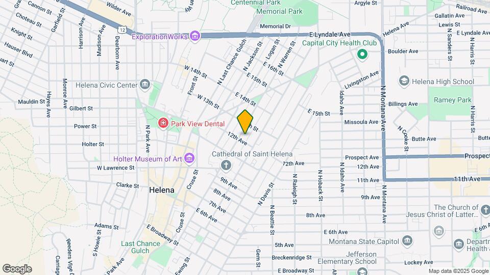 655 N Warren St Map and Location Details