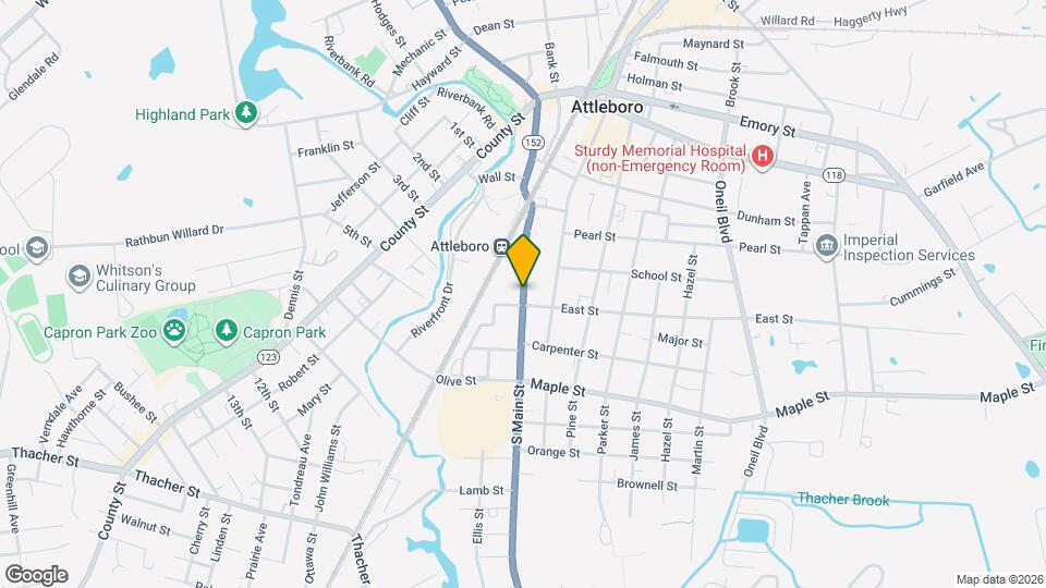 167 S Main St Map and Location Details