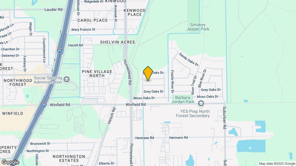 6115 Standing Oaks Dr Map and Location Details