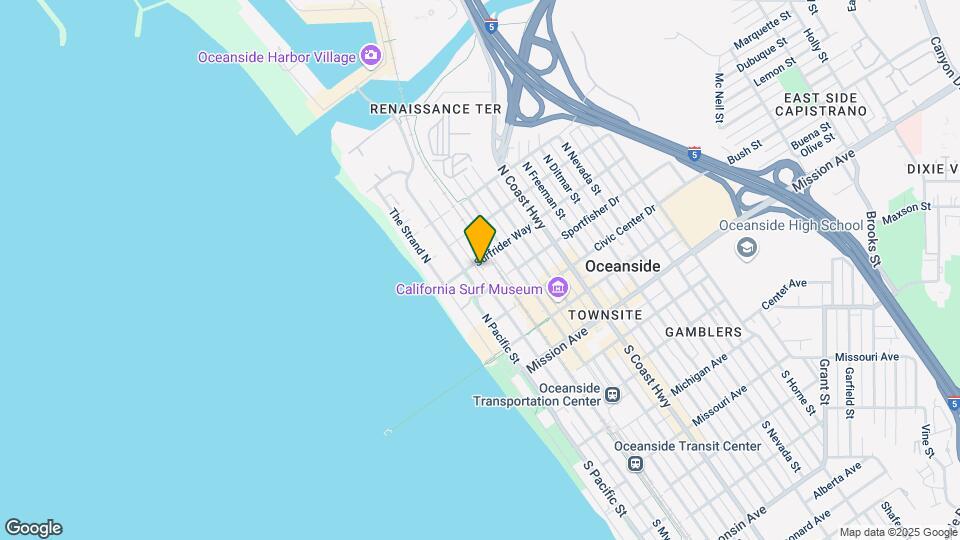 209-213 Surfrider Way Map and Location Details