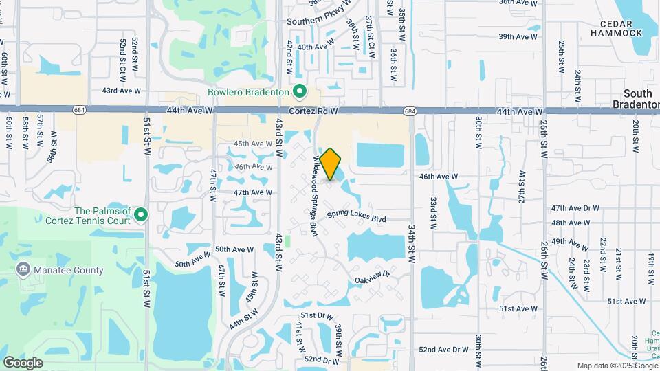 314 Spring Lakes Blvd Map and Location Details