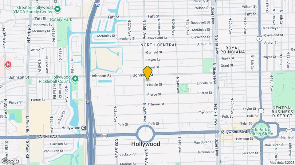 2537 Lincoln St Map and Location Details