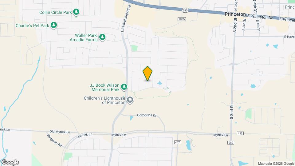 633 Hidden Cove Dr Map and Location Details