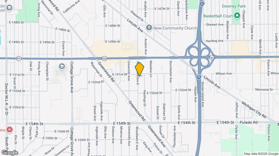 15111 Woodlawn Ave E Map and Location Details