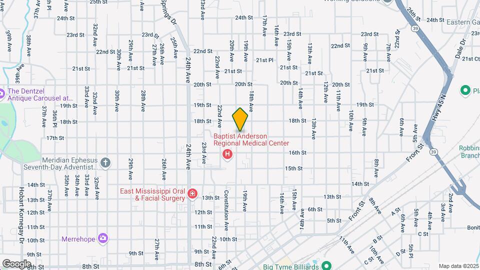 1906 17th St Map and Location Details