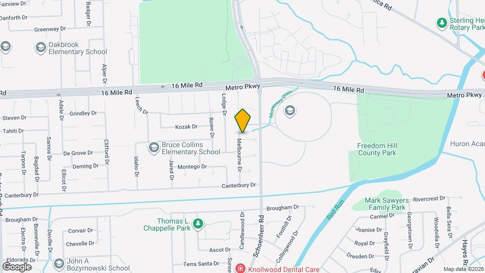 36552 Melbourne Dr Map and Location Details