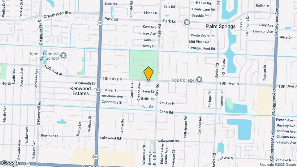 3263 Kirk Rd Map and Location Details
