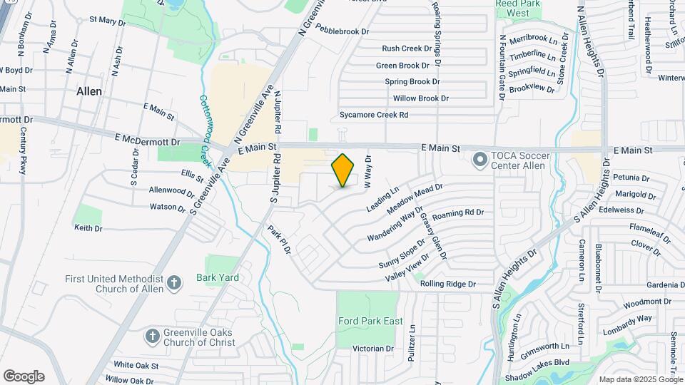 134 W Way Dr Map and Location Details