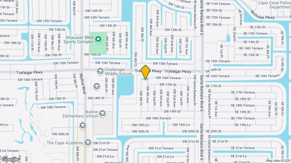 1624 SW 4th Ave Map and Location Details