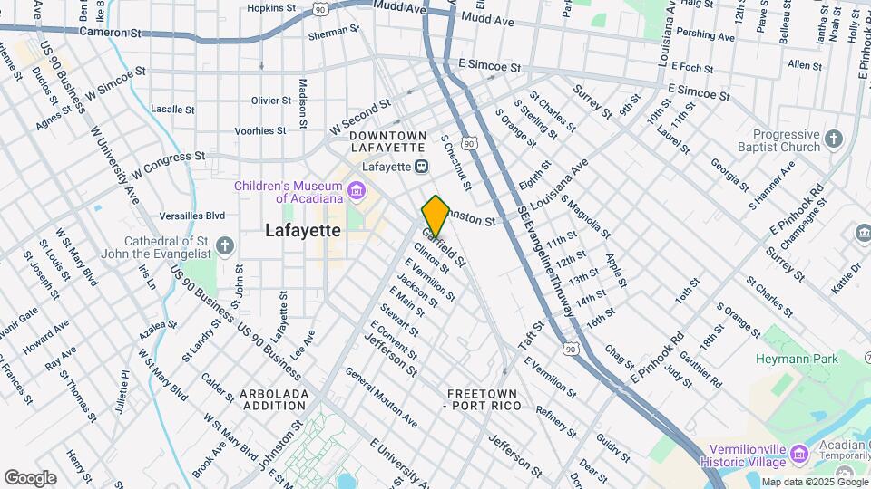 530 Garfield St Map and Location Details