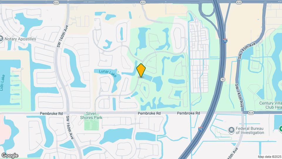 1400 Lacosta Dr W Map and Location Details