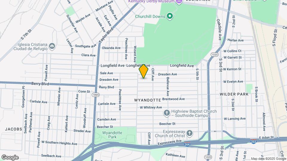 925 W Evelyn Ave Map and Location Details