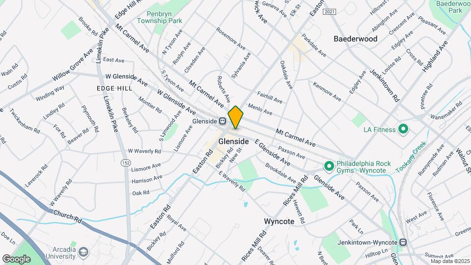 21 E Glenside Ave Map and Location Details