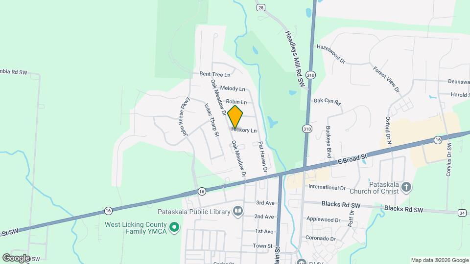 157 Hickory Ln Mapa y Detalles de la Ubicación