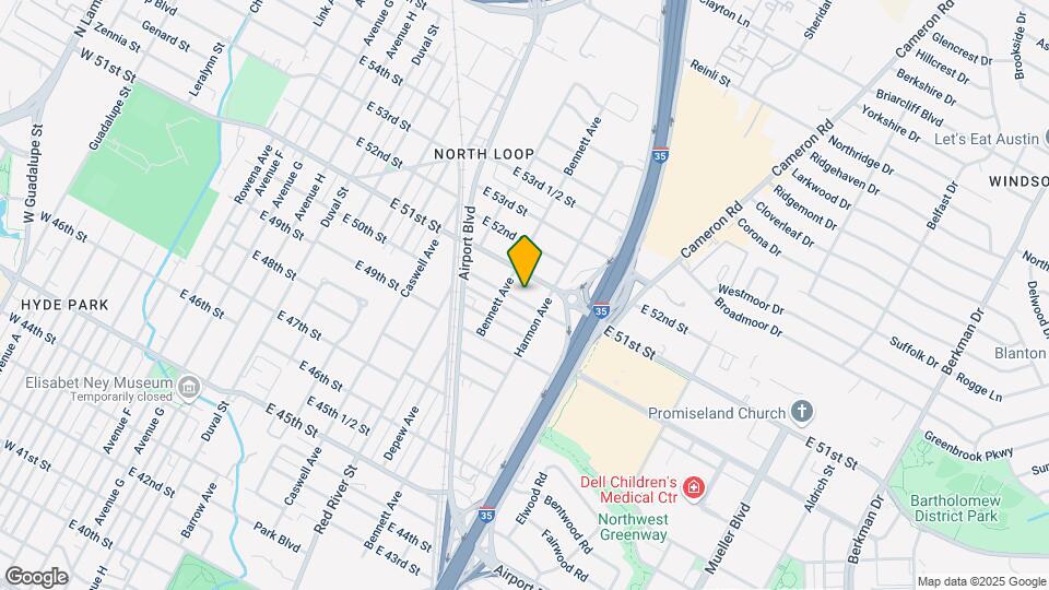 936 E 50th St Mapa y Detalles de la Ubicación