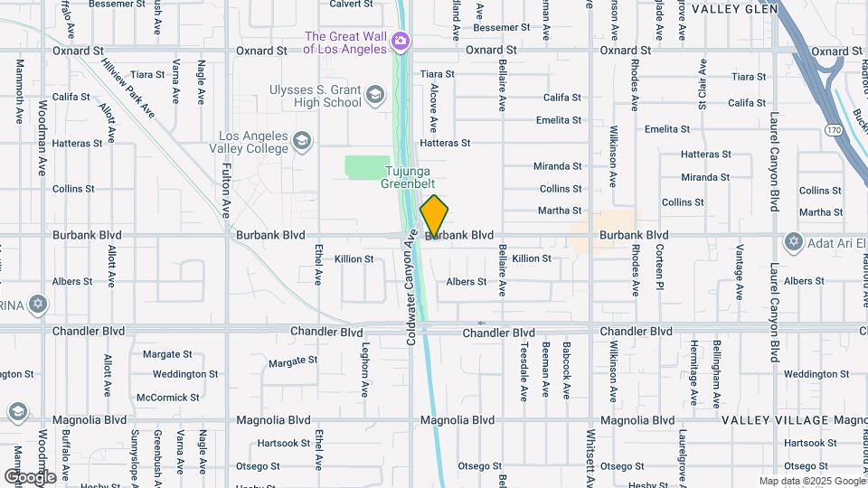 12830 Burbank Blvd, Unit 207 Mapa y Detalles de la Ubicación