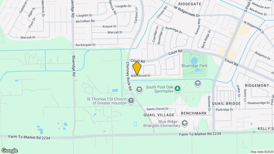 6503 Marinwood Dr Map and Location Details